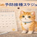 猫の予防接種スケジュール