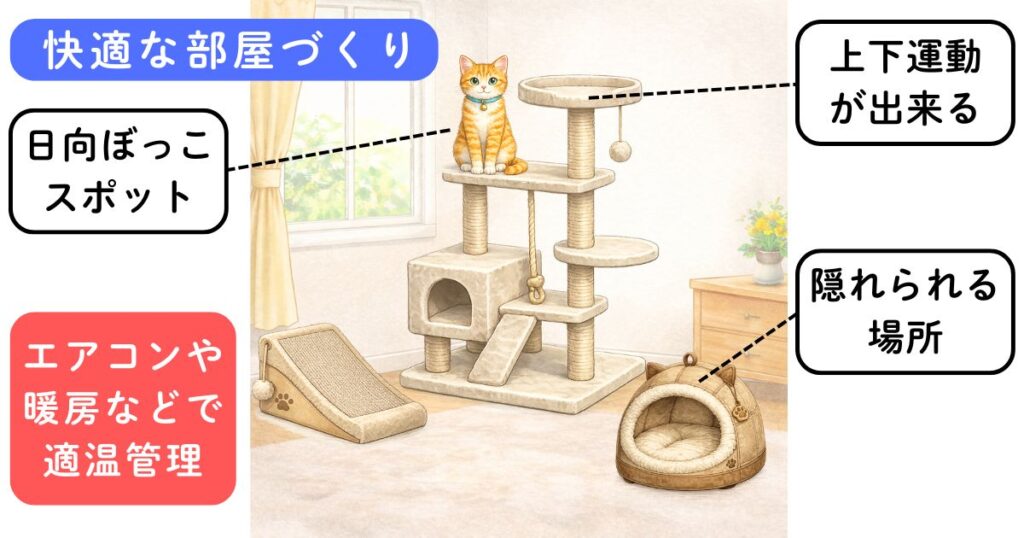 画像：快適な部屋づくりのポイントを解説