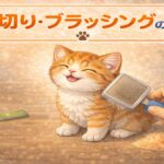 爪切り・ブラッシングの基本