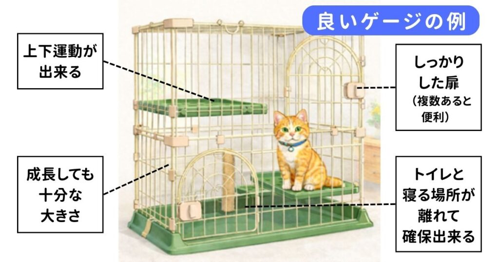 画像：良いゲージの例